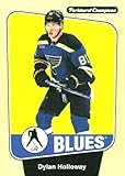 2024-25 Parkhurst Champions #35 Dylan Holloway St. Louis Hockey Card - Sportscard Superstore