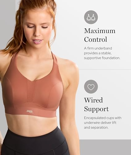 Image of Panache Women's Endurance Wired Sports Bra - Non-Padded, Breathable, Seam-Free Cup Support