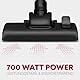 Bomann® Bodenstaubsauger mit energiesparenden 700 Watt | Staubsauger mit 5-Fach Mikrofiltersystem | Sauger mit Beutel | Umschaltbare Bodenbürste und Bürsten-/Fugendüse | BS 9019 CB N anthrazit