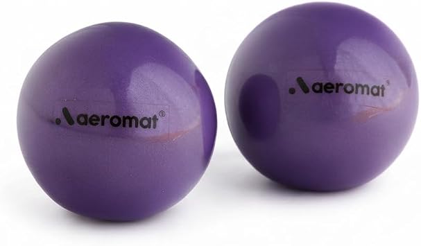 AEROMAT Mini Weight Balls - Come in Pairs - 3.5" Diameter - Intended for Strength Training /Rehabilitation Exercises