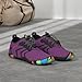 Mishansha Water Shoes for Women Men, Quick-Dry Barefoot Swim Shoes with Drainage Holes, Lightweight Aqua Shoe for Beach Pool River Boating Yoga Walking 8 Women/6.5 Men Purple