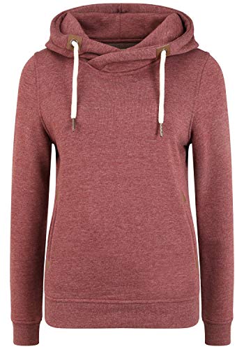 Photo de Oxmo Vicky Sweat À Capuche Pull Hoodie pour Femme À Capuche, Taille:S, Couleur:Wine R Mel (7989853)