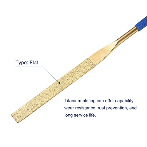 Sourcing map Set di lime per aghi diamantati, 3 mm...