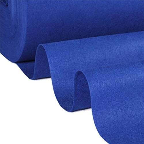 Image of Shanno Carpet for Wedding, Stage, Exhibition, Party, Office, Hotels Decoration, Living Room and Wall to Wall Carpet Size 4 x 30 Feet Color R Blue