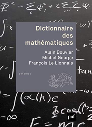 PUF - Dictionnaire des mathématiques - -4%