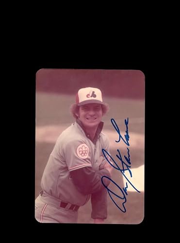 Don Stanhouse Signed Original 1970`s 4x5 Snaphot Photo Montreal Expos At Cubs Wrigley