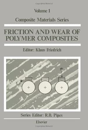 Friction and Wear of Polymer Composites: Vol 1 book cover