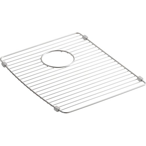 Kohler Deerfield Sink Right Basin Sink Rack, Stainless Steel, 15-3/8