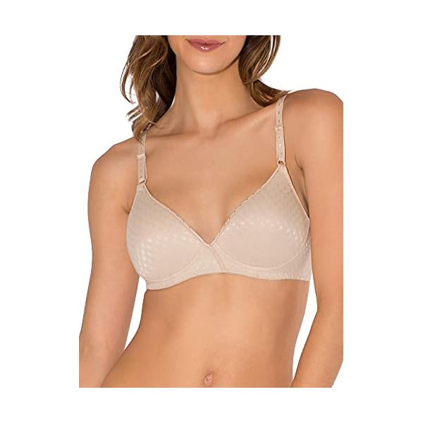 Fruit-of-the-Loom-Womens-Lightly-Padded-Wirefree-Bra Fruit of the Loom womens Lightly Padded Wirefree Bra, Sand, 38A US