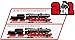 COBI Historical Collection Trains DR BR 52 Steam Locomotive & Railway Sepamhore