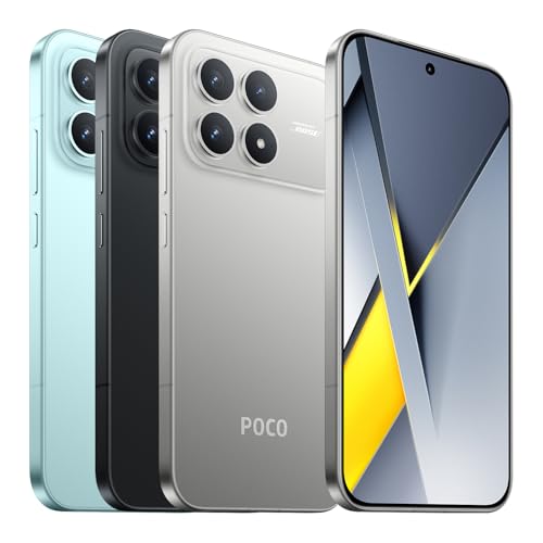 Image of XIAOMI Poco F8 PRO 5G Ai (Compatible with Tmobile Mint Tello & Global) (512GB + 12GB) Ai 2K 6.59 inch Bose Sound 50MP Gamers Phone NFC Dual sim Unlocked Model 2510DPC44G Liberado (Black.)