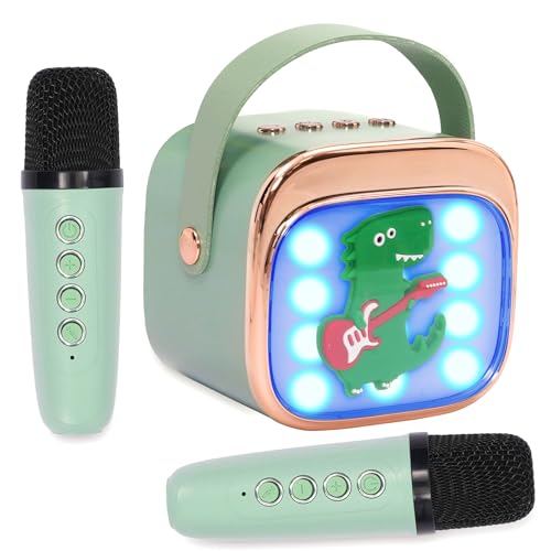 Micro Karaoke Enfant avec 2 Micro sans Fil Motif de Animé - Microphone Micro Karaoke Enfant avec 2 Micro sans Fil Motif de Animé - Microphone