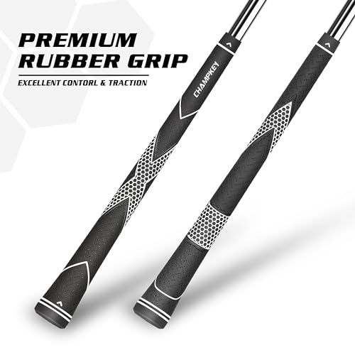 Champkey Premium Rubber Golf Grips 13 Pack | High Traction And Feedback Rubber Golf Club Grips thumb #1
