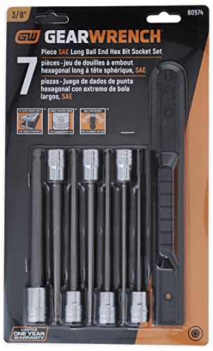 Juego de llaves de vaso GEARWRENCH 80574 de 3/8 pulgadas 3