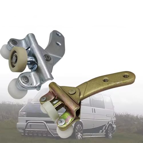 Galet de porte Eurovan 701843406A guide inférieur robuste en acier - 6