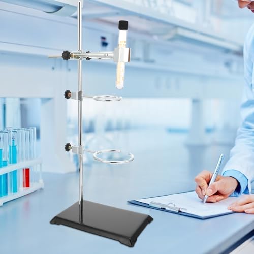 Support de laboratoire Operitacx résistant pour éviter les chutes en chimie et physique