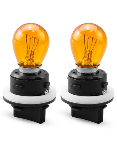 92166-3K000 Pair of Front Turn Signal Lamp Socket w/ Bulb FIt for Kia Sorento Soul Forte Optima Sportage Rondo Hyundai Elantra Santa Fe Sonata 2005-2022, Headlight Turn Signal Lamp Holder w/ Bulbs