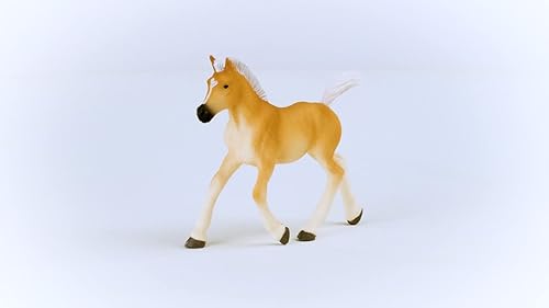 Miniatura 4 de Schleich Caballos 2023, club de caballos, juguetes de caballos para niñas y niños Haflinger Foal Horse Figura, a partir de 5 años, multicolor