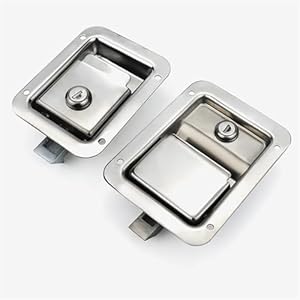 Sdvuahuj SDVUAHUJ Einsteckschloss 304 Edelstahl 1 Stück