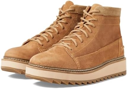Clarks Men's Clarkhill Hi Oxford Boot, Light Tan Suede, 13 | Image 3