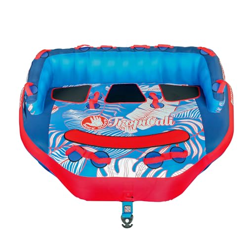 Body Glove - Tropli Cali - 3 Person - Water Skiing Inflatable Towable Deck Tube