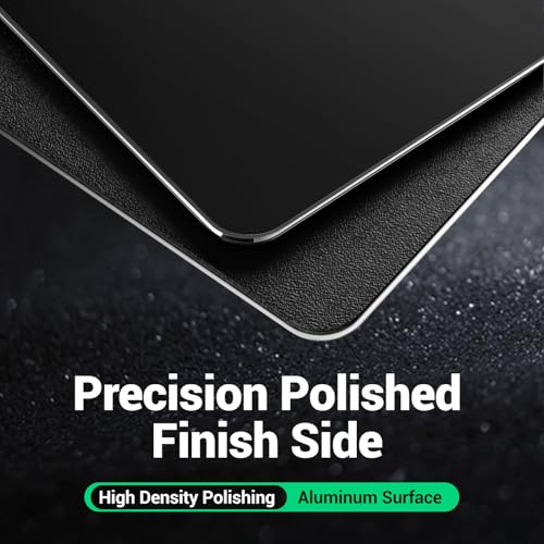 HONKID Aluminum Hard Metal Mouse Pad