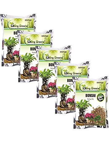 Image of 100% Organic Bonsai Potting Soil Mix 4000 GMS (800 GMS x 5 nos)
