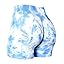 White-diva Blue Tie Dye