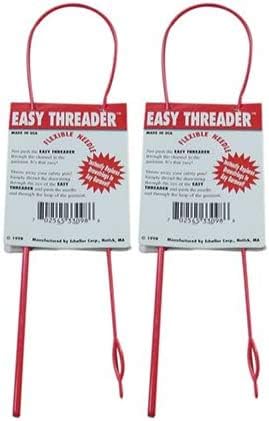 Schaller Easy Threader Craft Tool, Red 2 Pack