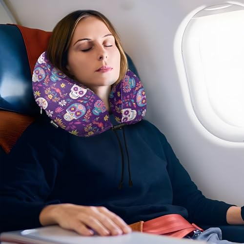 Almohada de espuma viscoelástica tamaño portátil para viaje miniatura 6