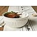 Mud Pie Dolomite, wood Don't Stop Be-Leafing Salad Bowl Set, 32 oz, White, brown