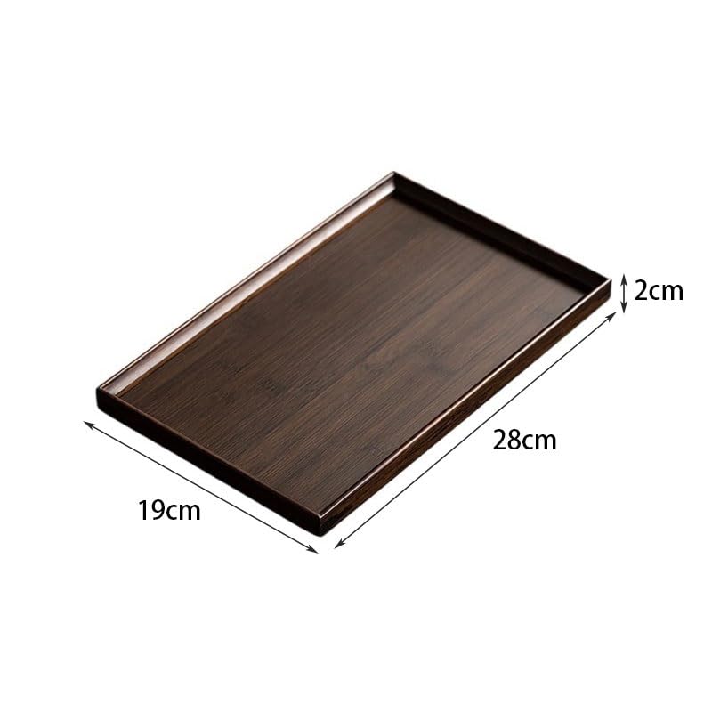 Extérieur Table Basse Plateau Plateau à thé plateau en bois plateau à thé japonais grand et petit service à thé plateau de rangement rétro plateau à thé for une personne Plateau de Cuisine(S)