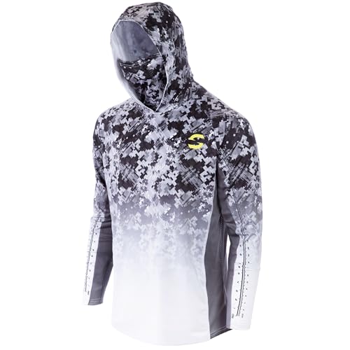 SYNKER Stealth All Weather Performance Fishing Camo Hoodie | UPF