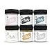 Produktbild LM-Kreativ Chalky Kreidefarbe 6 x 100ml (Stadtgespräch) - - Finish Kreide-Farbe für einen Vintage/Shabby-Chic-Look. Die Kreidefarben/Kalkfarbe sind auch als Holzfarbe verwendbar & trocken matt auf