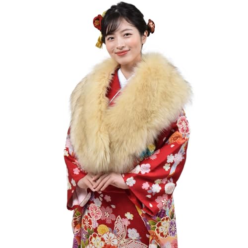 フォックスベージュショール