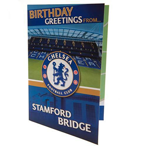 Chelsea FC 3D Stadium Pop Up Birthday Card GB048