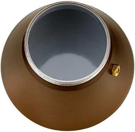 Monix Italiana M670012 Cafetera Cream Tz, Aluminio, Marrón, 12 Tazas : Monix:  Hogar y cocina