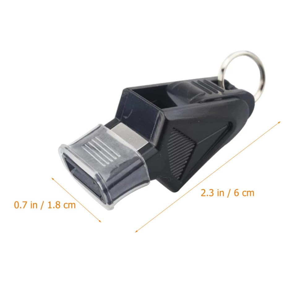Set profesional de silbatos para árbitro con cordón y estuche miniatura 2
