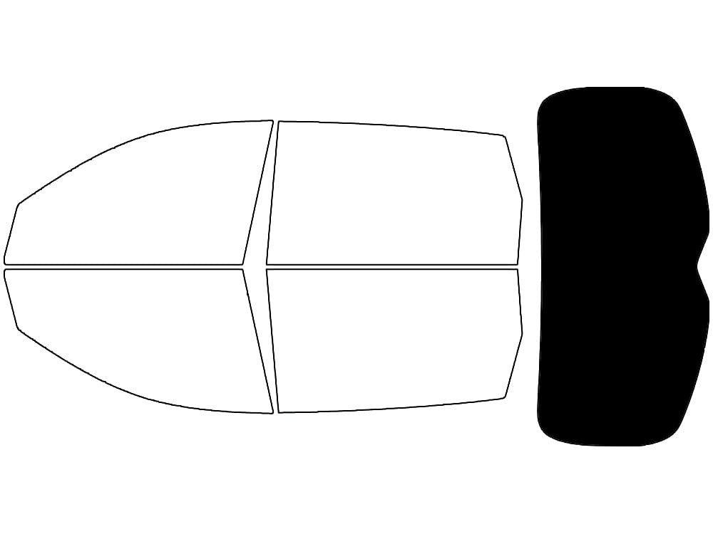 Avery Dennison NR Nano Ceramic IR Window Tint Kit Compatible with Acura MDX 2022-2025 - Rear Windshield Precut Kit - 5%