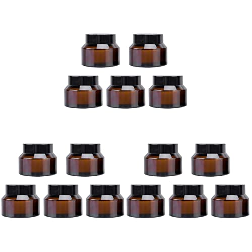 STOBAZA 15 Pcs Produtos Garrafa Vela Sombra Jarra Com Cosméticos Diy Cobertura de Recipiente Sortido