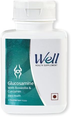 well glucosamine Original with boswellia and curcumin joint health 120 tablets NEW Manufacturing Date