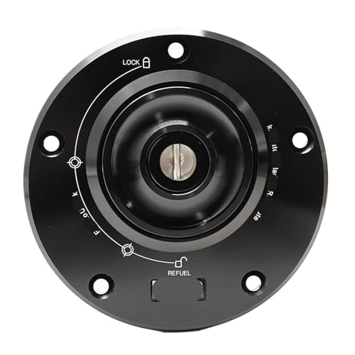 Bouchon réservoir carburant en alu usiné pour moto Z900RS et ZZR1400