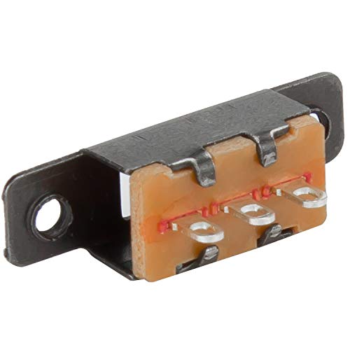 Diyhz BD3SWITCH Slide Switch Panel Mount 3 Solder Lug Pin On/Off 2 Position 50Pcs thumb #2