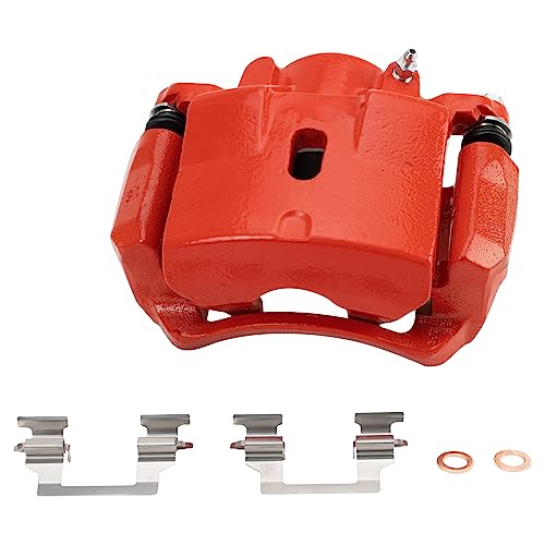 TRQ Front Brake Caliper Compatible with 2004-2012 Chevrolet 2005-2010 Pontiac 07-10 Saturn