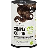 Schwarzkopf Simply Color Permanent Hair Color, 6.0 Cool Brown