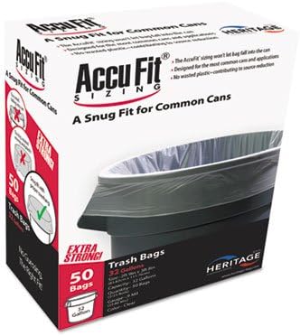 Can Liners, 32gal, 0.9mil, Clear, 33" x 44", 50/Box (10 Boxes)