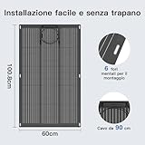 Zoom IMG-1 mhpowos pannello solare flessibile da Zoom IMG-1 mhpowos pannello solare flessibile da