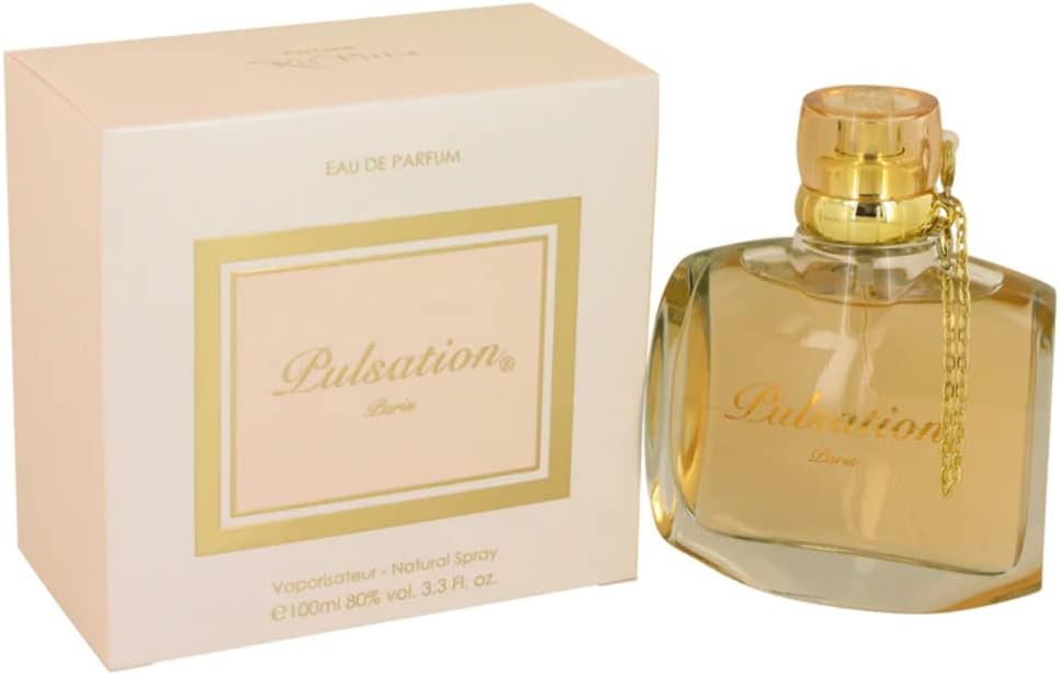 PULSATION BY PARFUMS RED PEARL PERFUME FOR WOMEN 3.3 OZ / 100 ML EAU DE PARFUM SPRAY