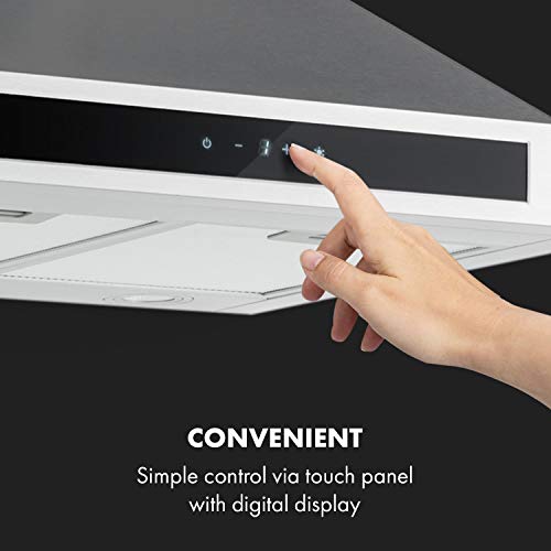 Klarstein-Zelda-Eco–extractor-de-humos-A-410-mh-extraccion-y-ventilacion-montaje-en-la-pared-240-W-3-niveles-de-potencia-iluminacion-LED-control-tactil-60-cm-plateado