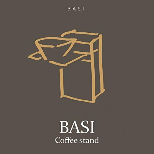 [ bi.du.haev ] biduhaev"BASI Coffee Stand" Hot Brew Coffee Dripper/Maker, Extrusive Rock/Concrete
